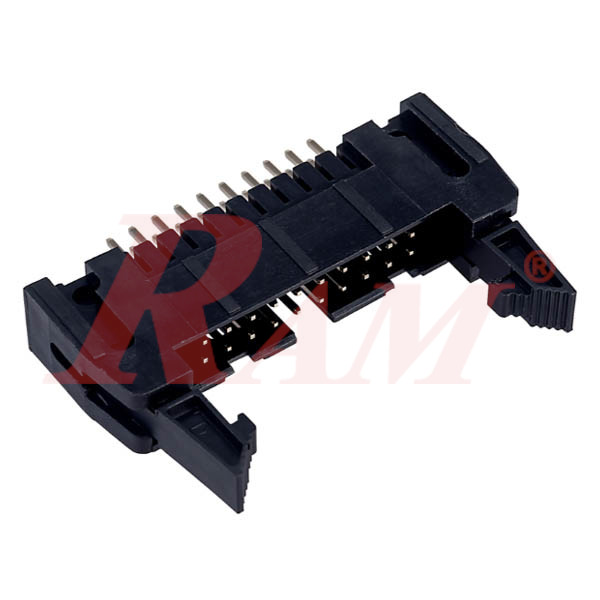 IDC20 Polarized Male Headers with Latch Straight (FRC-20) | RAM ...